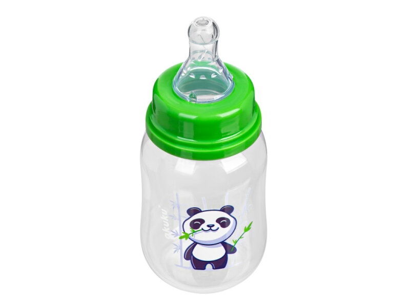 Akuku Feeding bottle 125ml BLUE A0104 1