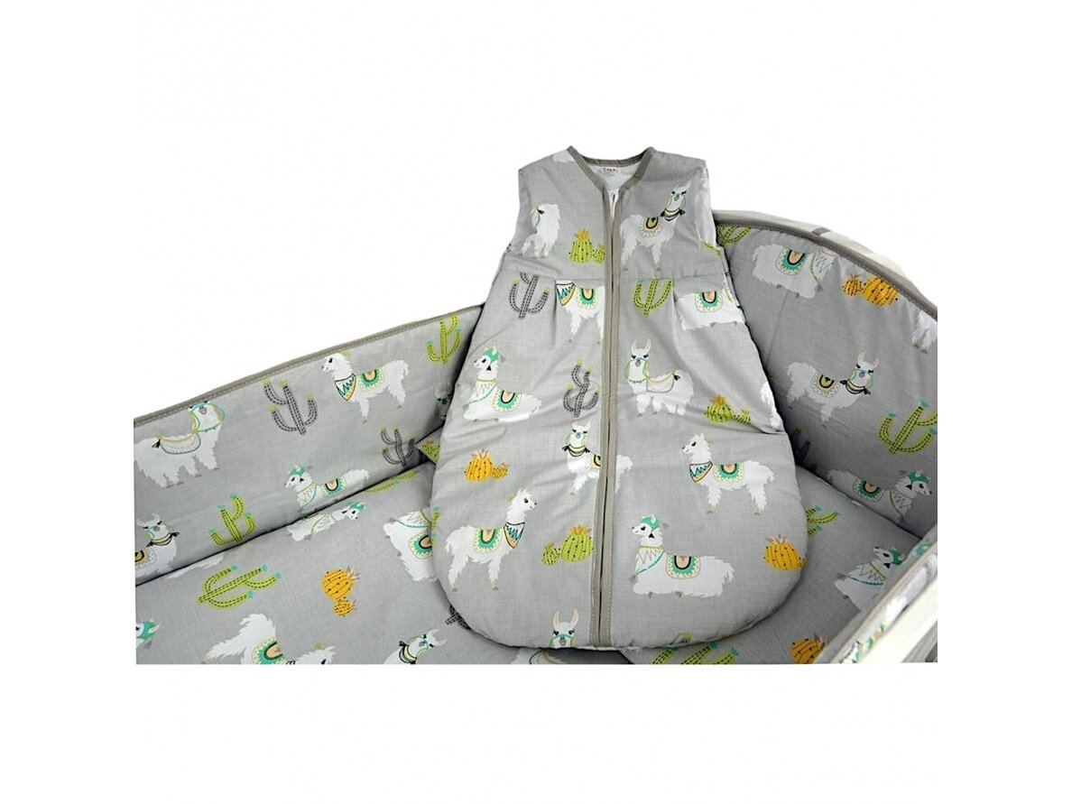 Ankras sleeping bag for babies 68-74 lama grey Ankras sleeping bag for babies 68-74 lama grey