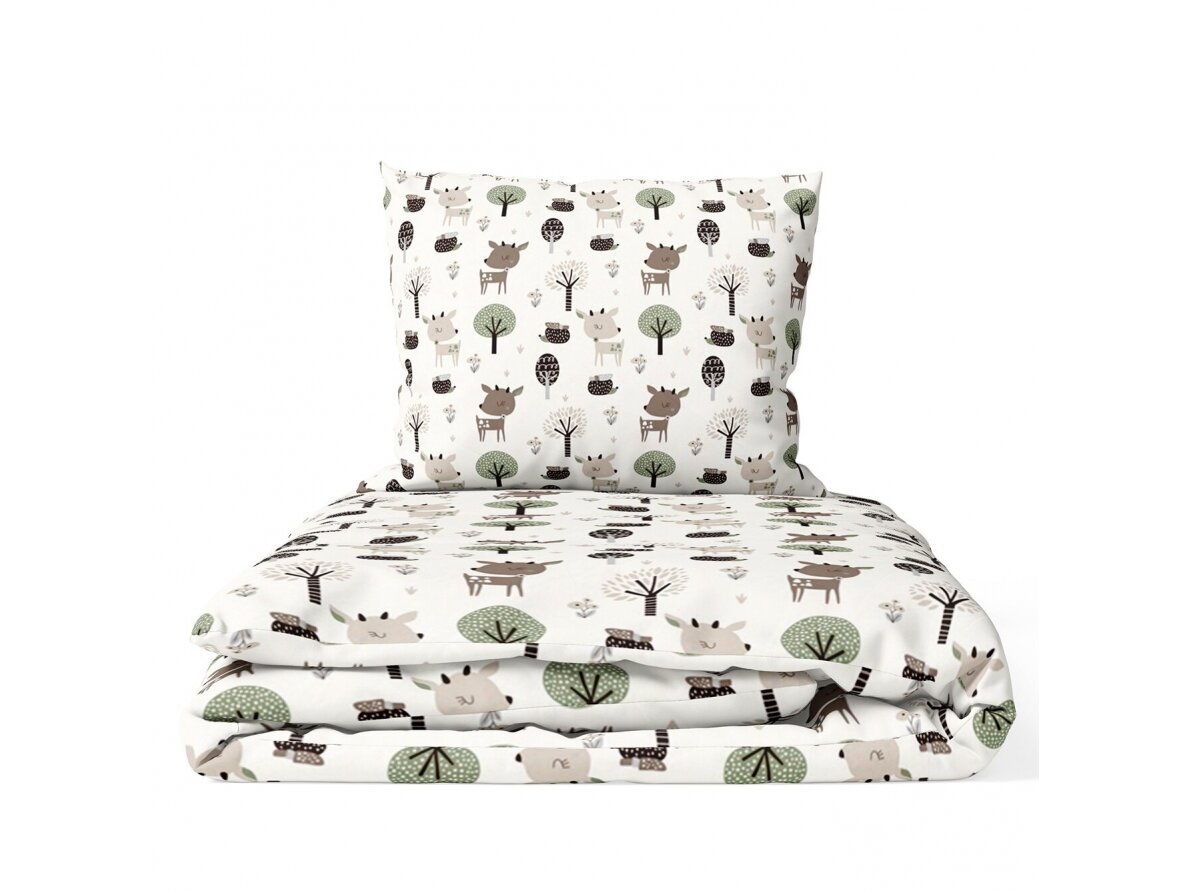 Ankras 2pcs bedding set 35/100 40/60 deer forest Ankras 2pcs bedding set 35/100 40/60 deer forest