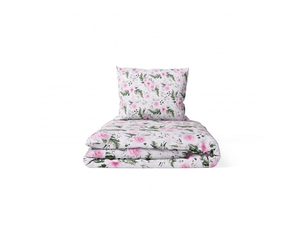 Ankras 2pcs bedding set 35/100 40/60 roses