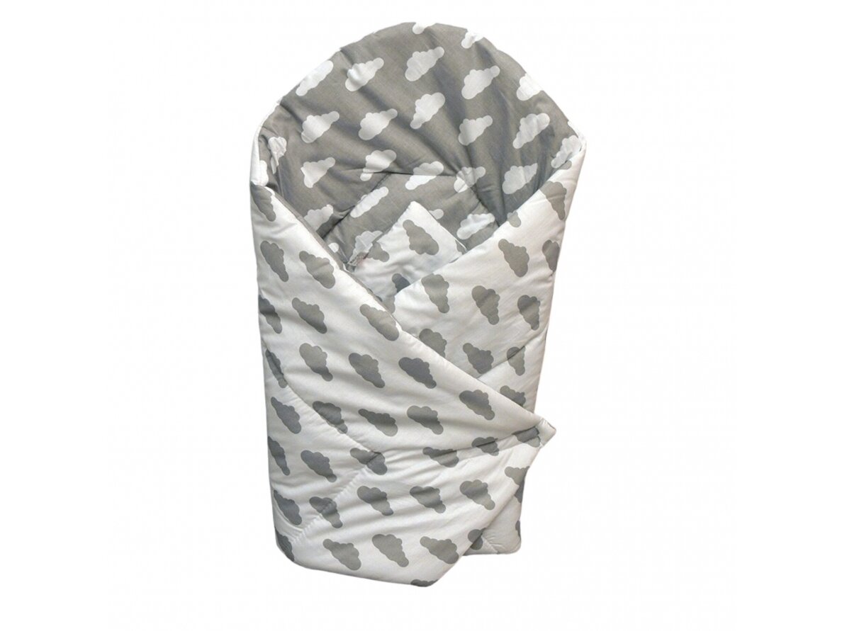 Wrap blanket 80/80 clouds grey Wrap blanket 80/80 clouds grey