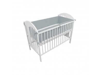 Ankras bed protector 360x30cm grey 1