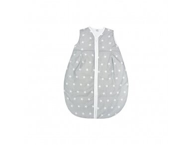 Ankras sleeping bag for babies 68-74 stars midi grey Ankras sleeping bag for babies 68-74 stars midi grey