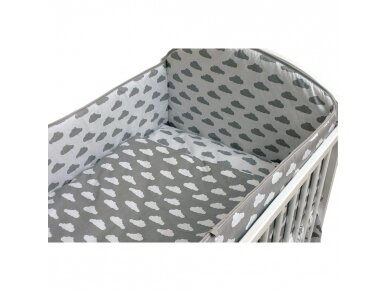 Ankras 2pcs bedding set 35/100 40/60 clouds grey 1
