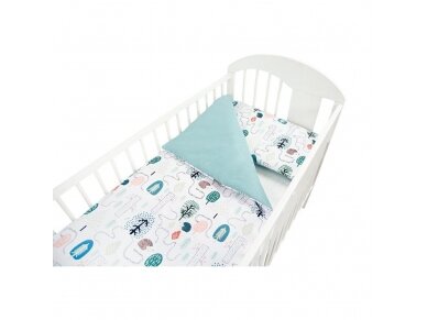 Ankras 2pcs bedding set 35/100 40/60 hedgehog path green 1 Ankras 2pcs bedding set 35/100 40/60 hedgehog path green 1