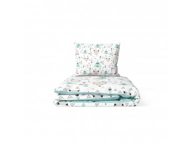 Ankras 2pcs bedding set 35/100 40/60 fox mint Ankras 2pcs bedding set 35/100 40/60 fox mint