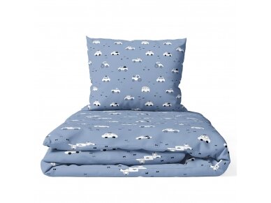 Ankras 2pcs bedding set 35/100 40/60 cars blue Ankras 2pcs bedding set 35/100 40/60 cars blue
