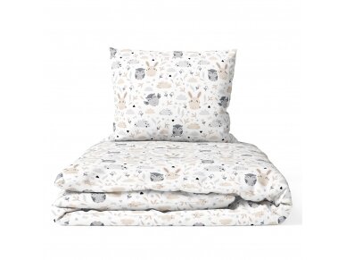 Ankras 2pcs bedding set 35/100 40/60 rabbit owl Ankras 2pcs bedding set 35/100 40/60 rabbit owl