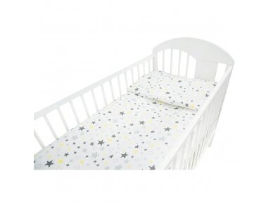 Ankras 2pcs bedding set 35/100 40/60 stars yellow Ankras 2pcs bedding set 35/100 40/60 stars yellow