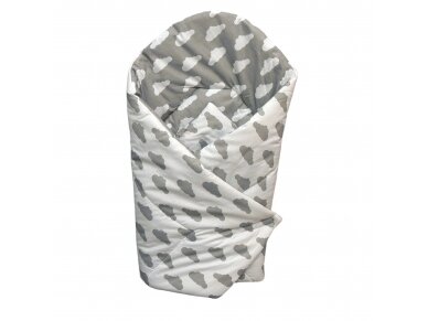 Wrap blanket 80/80 clouds grey Wrap blanket 80/80 clouds grey