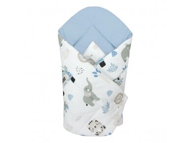Ankras wrap blanket 80/80 zoo blue Ankras wrap blanket 80/80 zoo blue