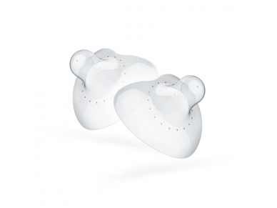 Babyono Silicone nipple protectors, 2 pcs. M 823 Babyono Silicone nipple protectors, 2 pcs. M 823