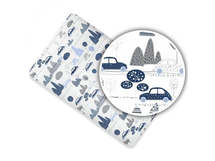 Ankras bed sheet with elastic band 120x60 cars