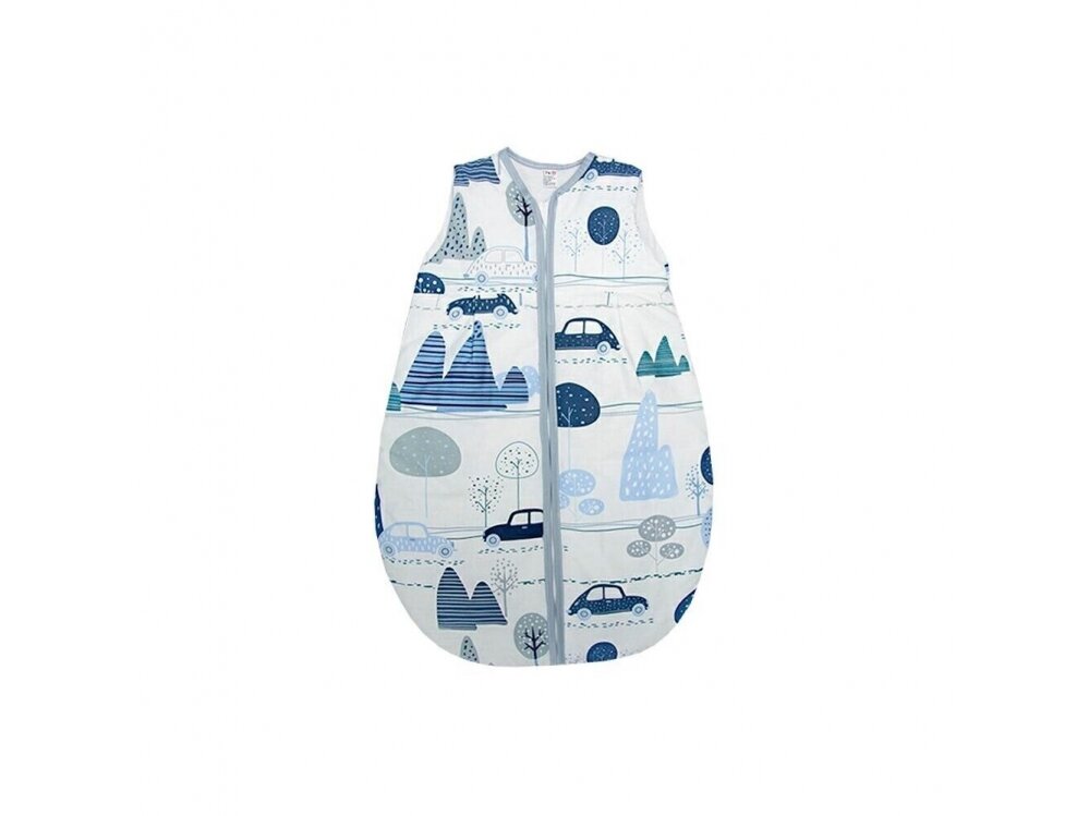 Ankras Sleeping Bag for Babies 68-74 cars white