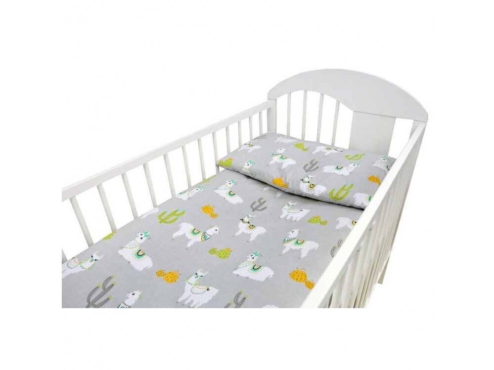 Ankras 2pcs bedding set 35/100 40/60 lama grey 1