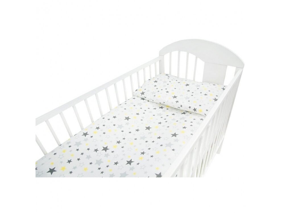 Ankras 2pcs bedding set 35/100 40/60 stars yellow