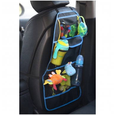 Automobilio sėdynės krepšys – apsauga 1