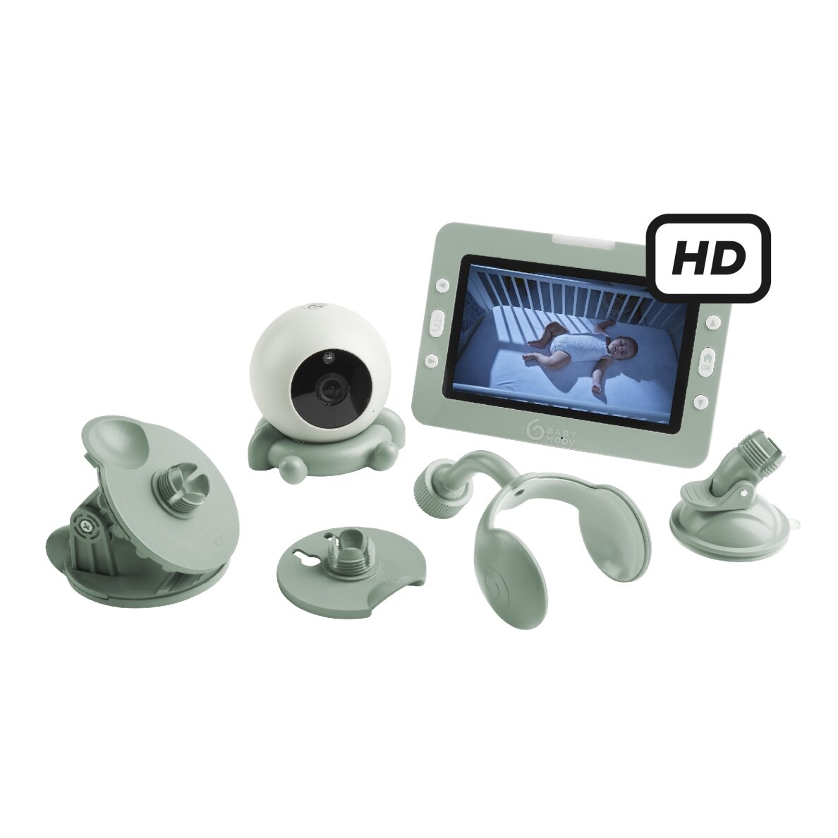Babymoov mobili video auklė kūdikiui 5’’ YOO Go + HD A014433 Babymoov mobili video auklė kūdikiui 5’’ YOO Go + HD A014433