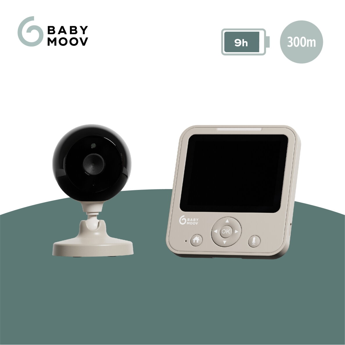 Babymoov mobili video auklė kūdikiui 2,8’’ YOO Start A014437 1 Babymoov mobili video auklė kūdikiui 2,8’’ YOO Start A014437 1
