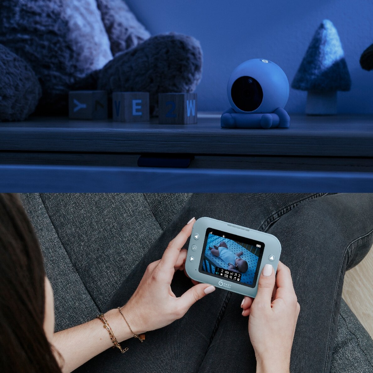 Babymoov mobili video auklė kūdikiui 3,5’’ YOO Roll A014431 3 Babymoov mobili video auklė kūdikiui 3,5’’ YOO Roll A014431 3