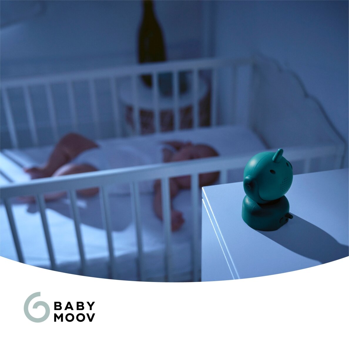 Babymoov mobili video auklė kūdikiui sukasi pasikreipia 3,2’’ YOO Twist A014425 6