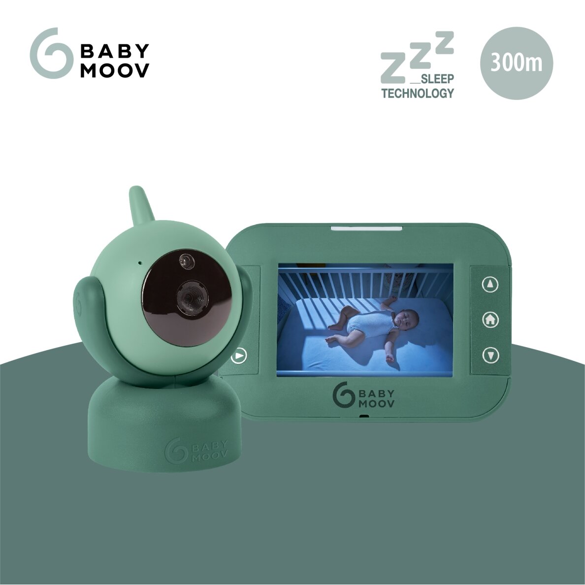 Babymoov mobili video auklė kūdikiui sukasi pasikreipia 3,2’’ YOO Twist A014425 1 Babymoov mobili video auklė kūdikiui sukasi pasikreipia 3,2’’ YOO Twist A014425 1