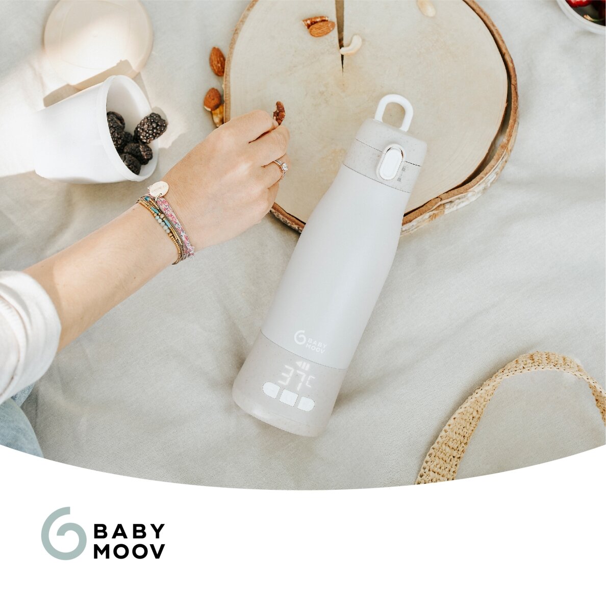 Babymoov šildytuvas kelioninis Moov & Feed kreminis A002103 7 Babymoov šildytuvas kelioninis Moov & Feed kreminis A002103 7