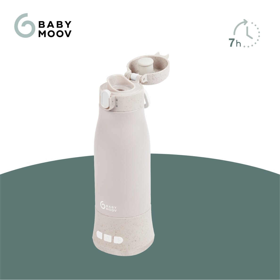 Babymoov šildytuvas kelioninis Moov & Feed kreminis  A002103 1