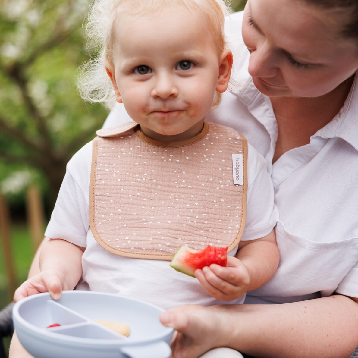 Babyono seilinukas muslinas klijuotė rudas 1725/01 5