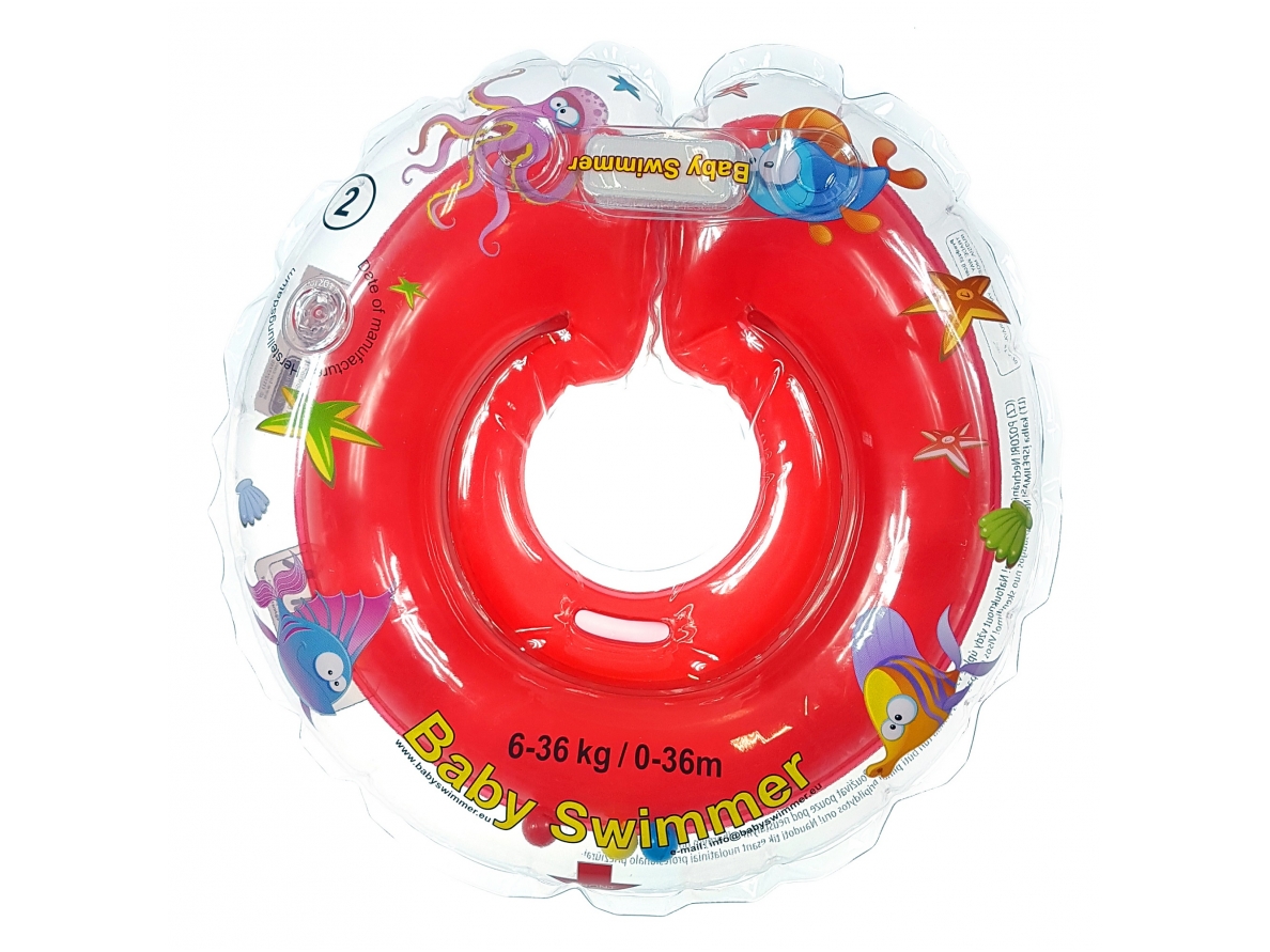 Baby Swimmer Inflatable neck ring for bathing newborns