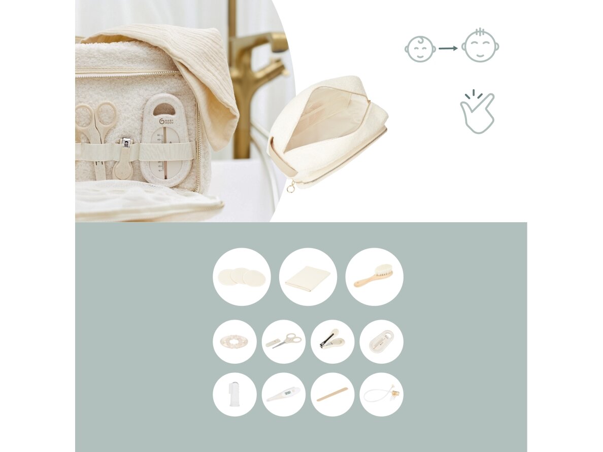 Babymoov baby toiletry bag  Curl White  A032009 2