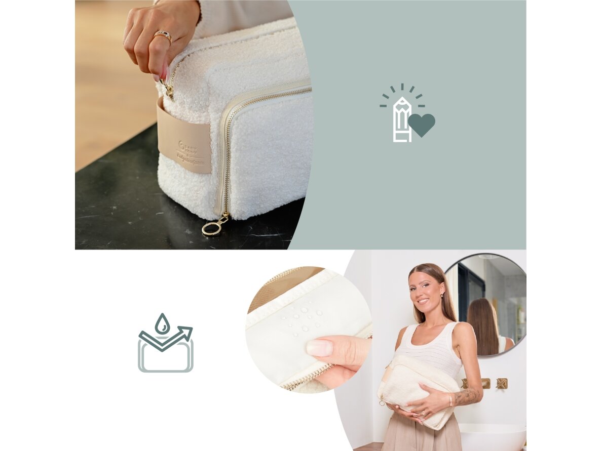 Babymoov baby toiletry bag  Curl White  A032009 3