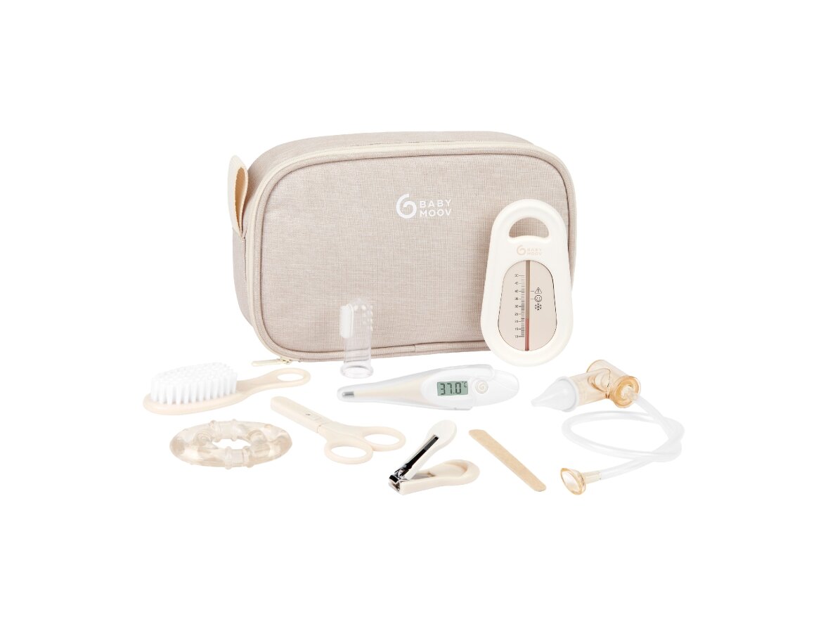 Babymoov Baby Grooming Set Sand - 9 accessories A032008 Babymoov Baby Grooming Set Sand - 9 accessories A032008