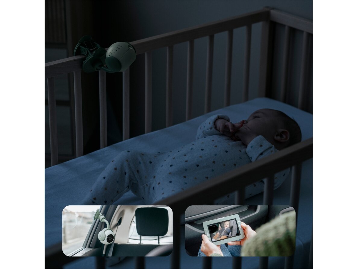 Babymoov YOO Go + HD Video Baby Monitor + 4 attachment accessories A014433 4