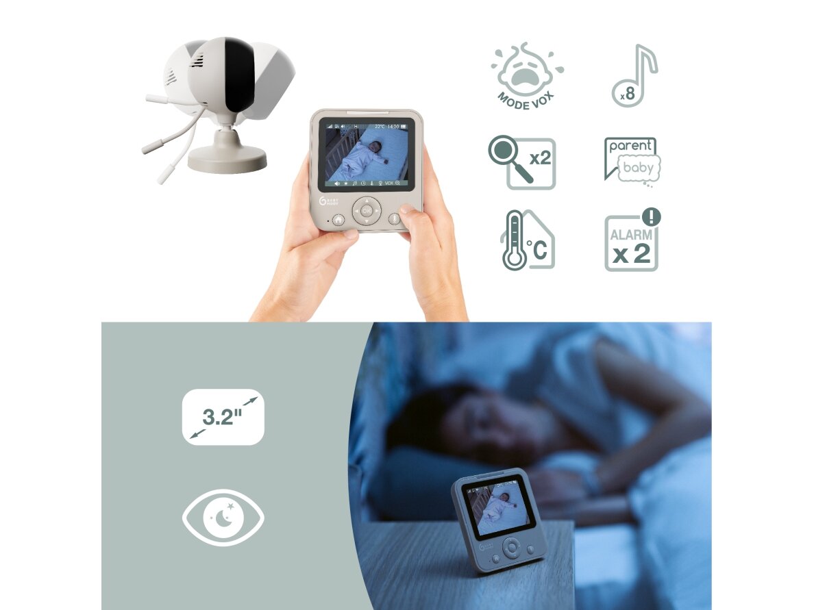 Babymoov YOO Start Video Baby Monitor A014437 2