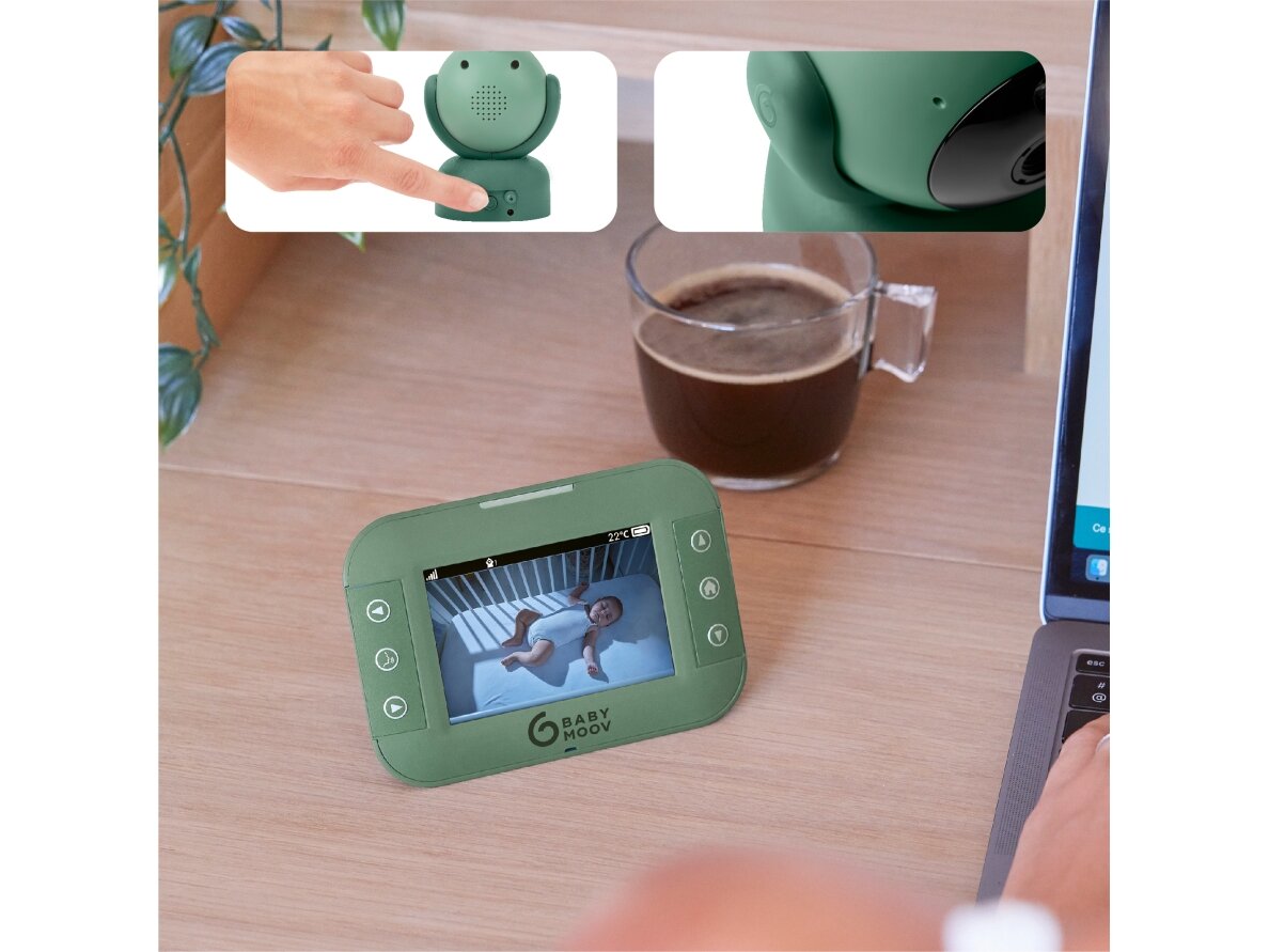 Babymoov YOO Twist Motorised Video Baby Monitor A014425 4