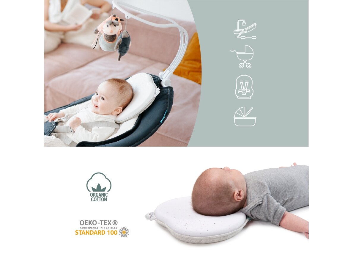 Babymoov Lovenest Original Ergonomic  Head Support - White A050231 3