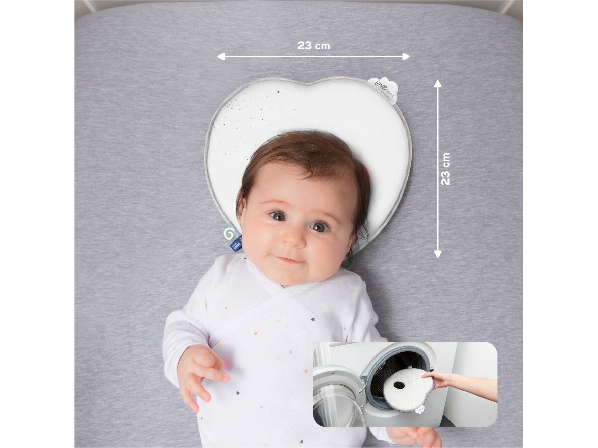 Babymoov Lovenest Original Ergonomic Head Support - White A050231 4 Babymoov Lovenest Original Ergonomic Head Support - White A050231 4