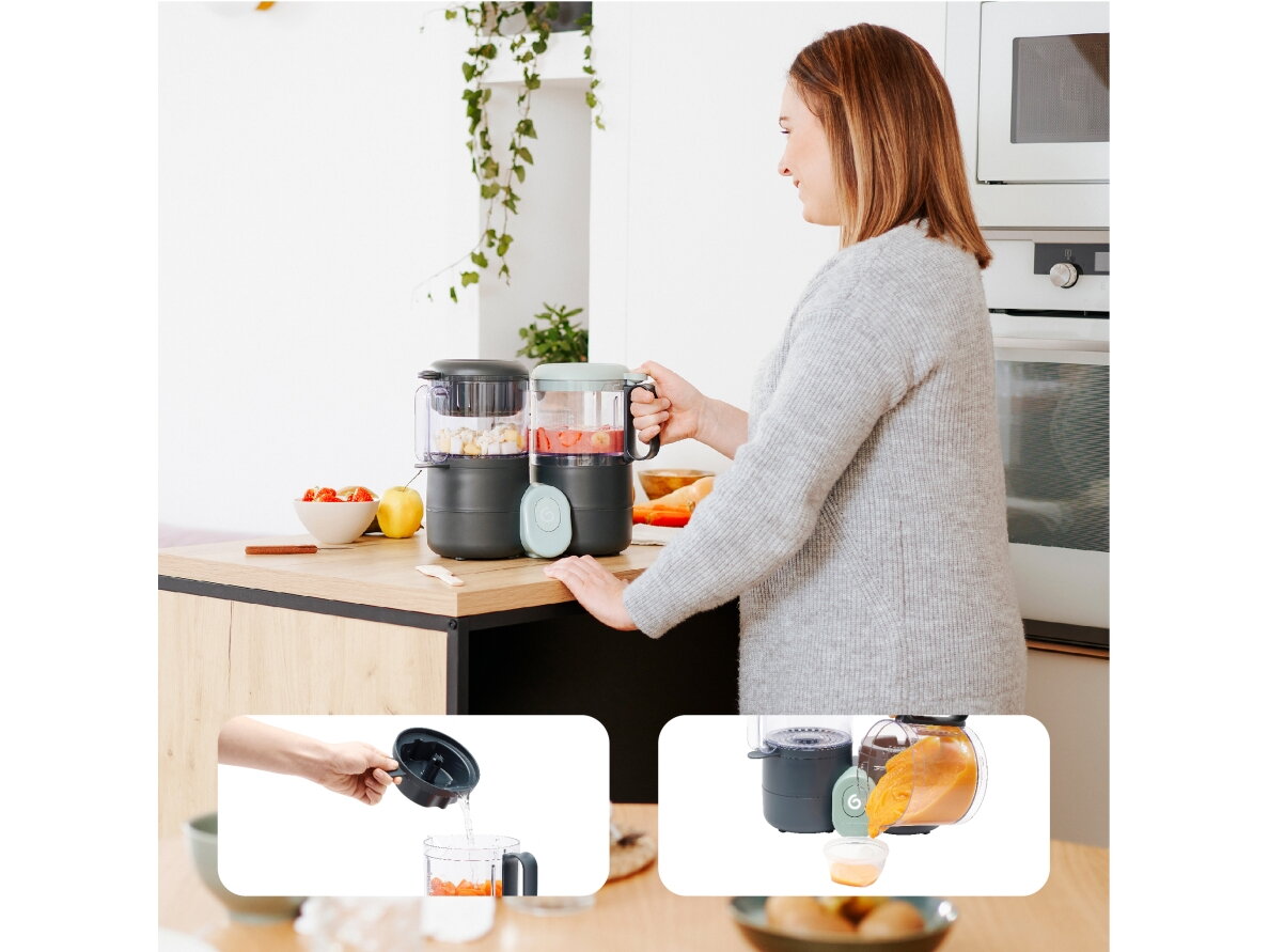 Babymoov Nutribaby One 4-in-1 multi-purpose baby food processor A001133 3 Babymoov Nutribaby One 4-in-1 multi-purpose baby food processor A001133 3
