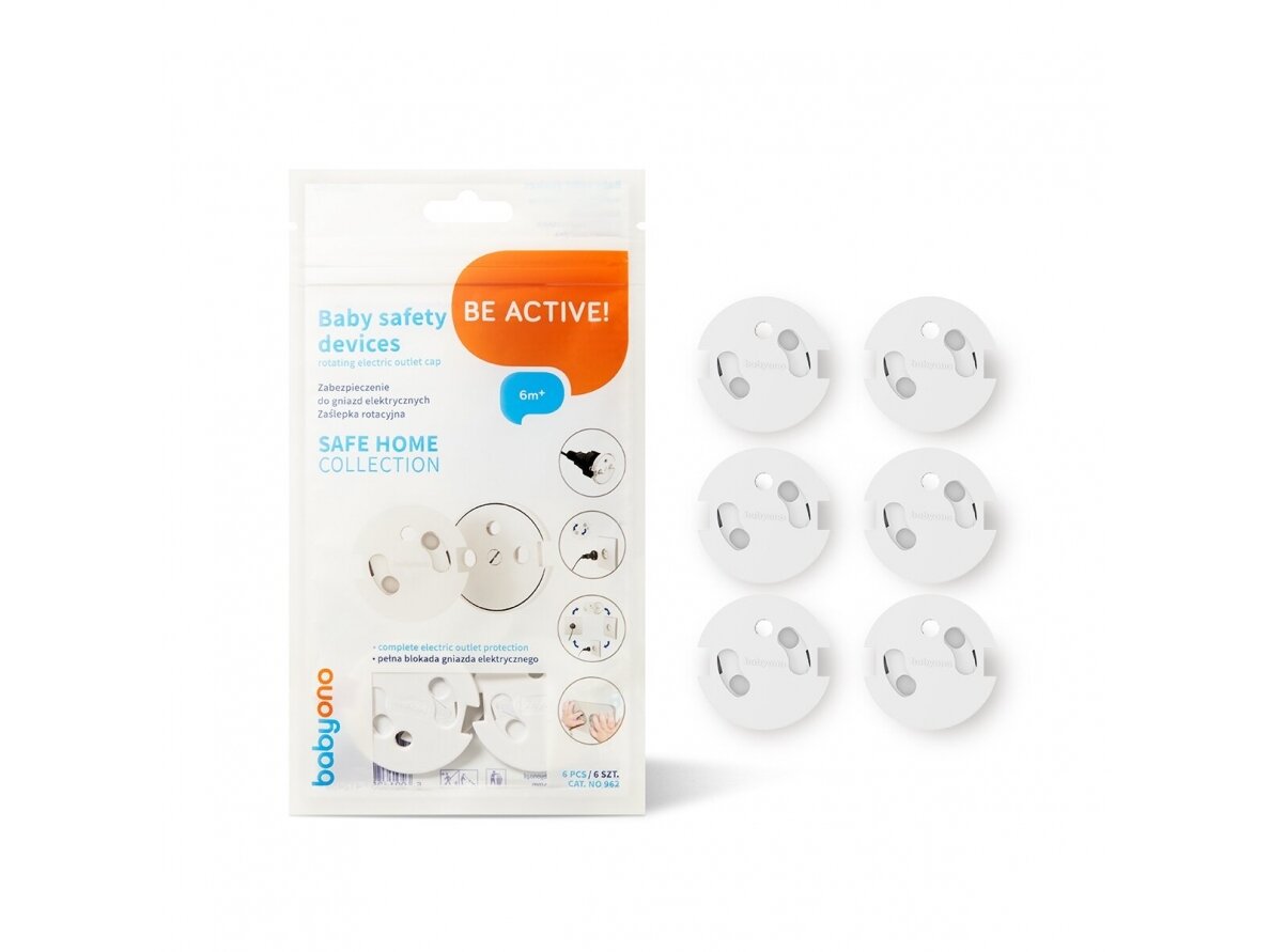 BabyOno electrical outlet safety cover. Rotating cover system, 962 9
