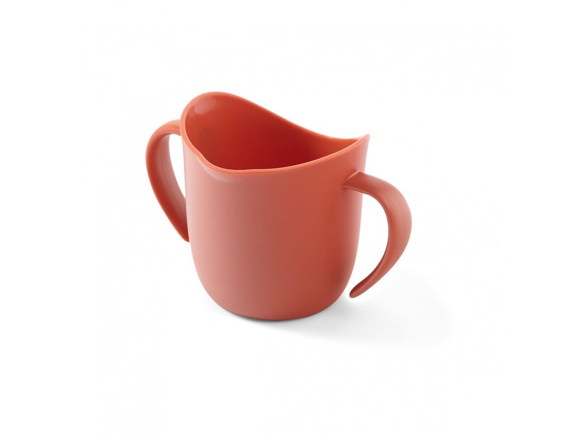 Ergonomic training cup FLOW, pink 1