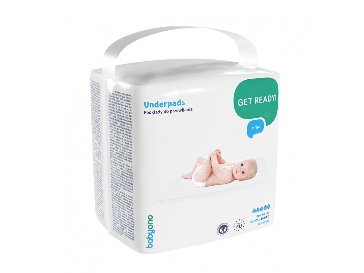Underpads, 20 pcs, 90x60cm, 594