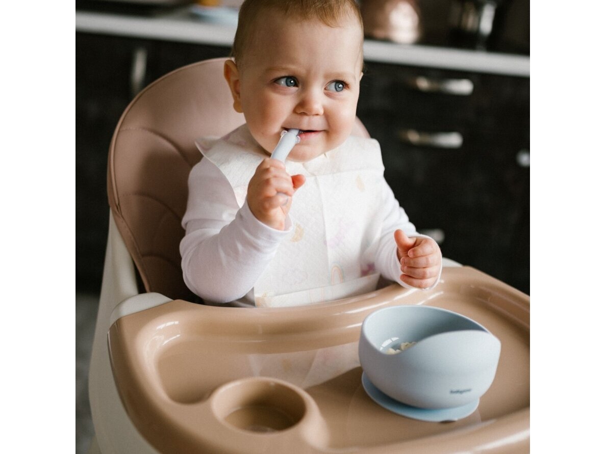 Babyono silicone suction bowl blue 1481/01 6 Babyono silicone suction bowl blue 1481/01 6