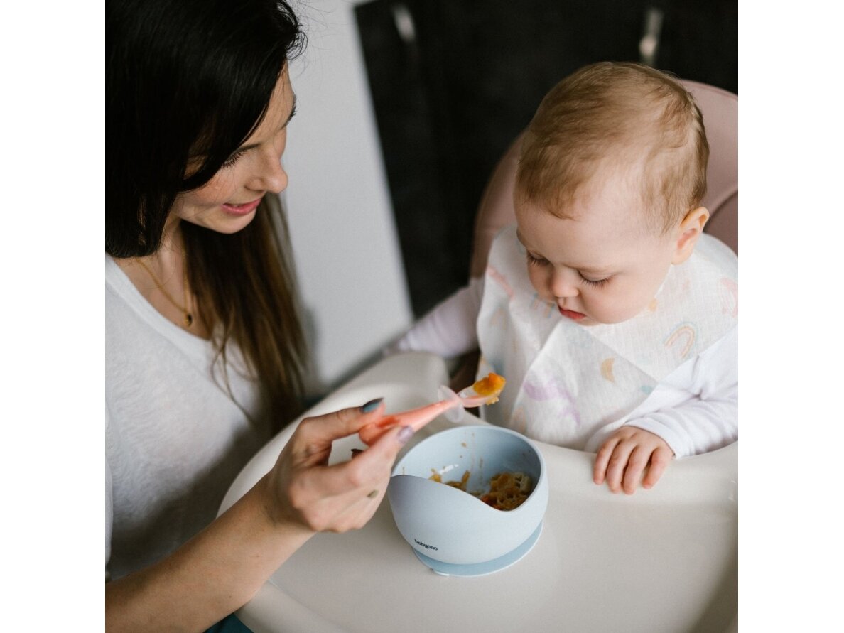 Babyono silicone suction bowl blue 1481/01 8 Babyono silicone suction bowl blue 1481/01 8