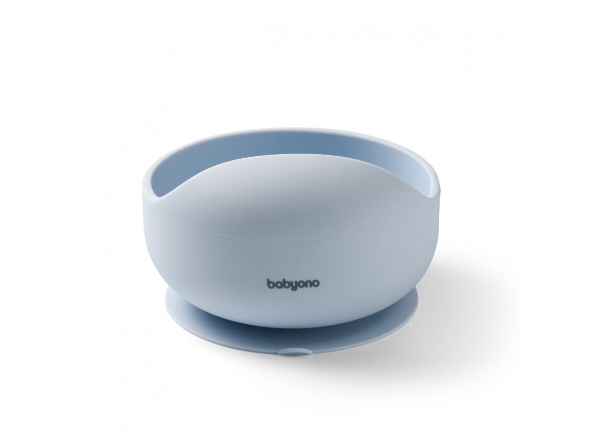 Babyono silicone suction bowl blue 1481/01 1 Babyono silicone suction bowl blue 1481/01 1