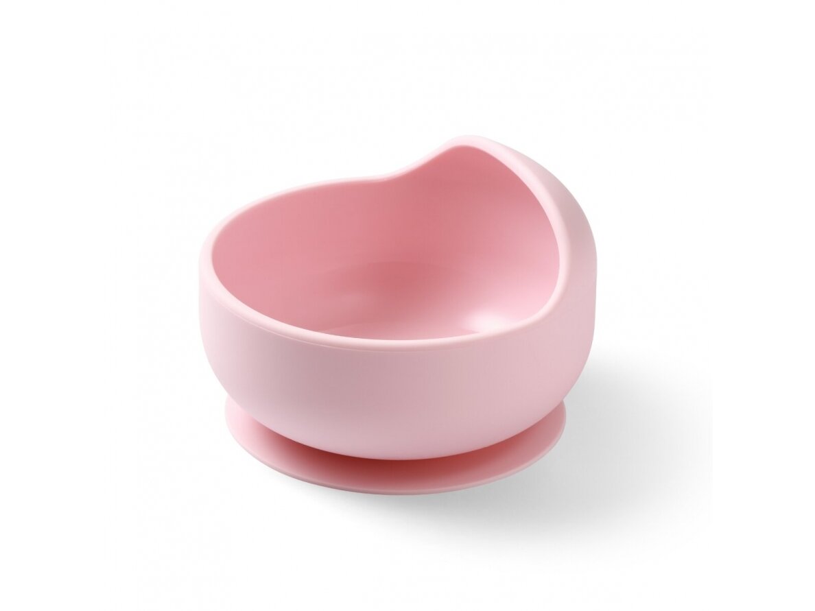 Babyono silicone suction bowl pink 1481/02