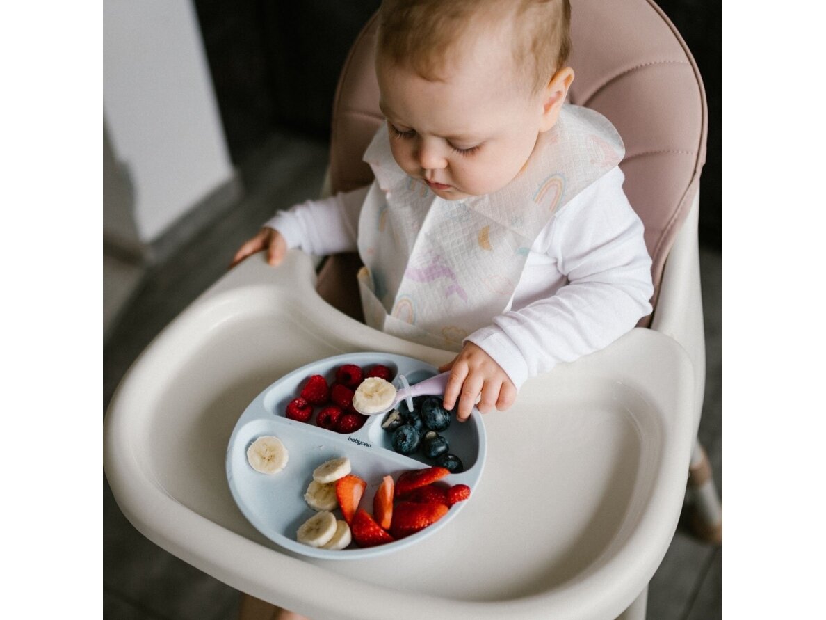 Babyono silicone suction bowl blue 1482/01 7 Babyono silicone suction bowl blue 1482/01 7