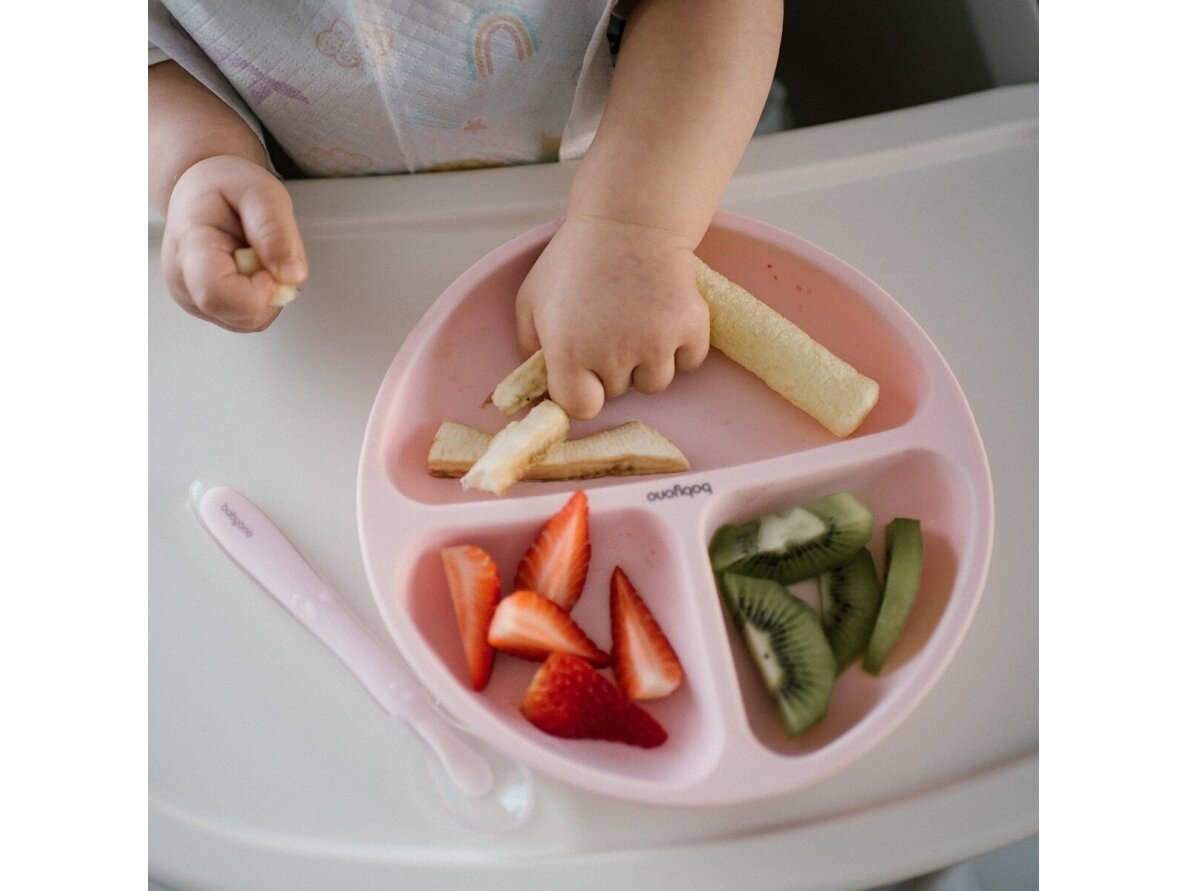 Babyono silicone suction bowl blue 1482/02 3 Babyono silicone suction bowl blue 1482/02 3