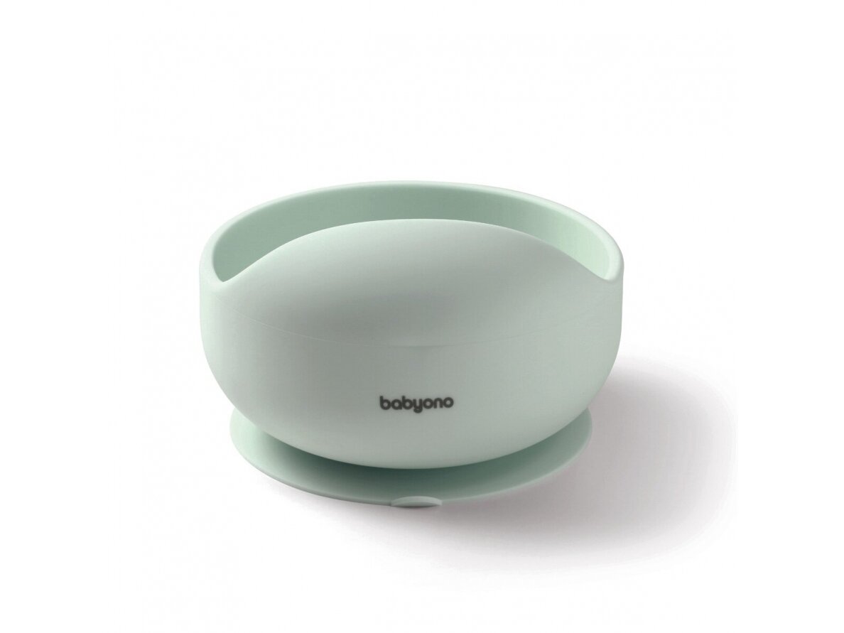 Babyono silicone suction bowl mint 1481/03 1 Babyono silicone suction bowl mint 1481/03 1