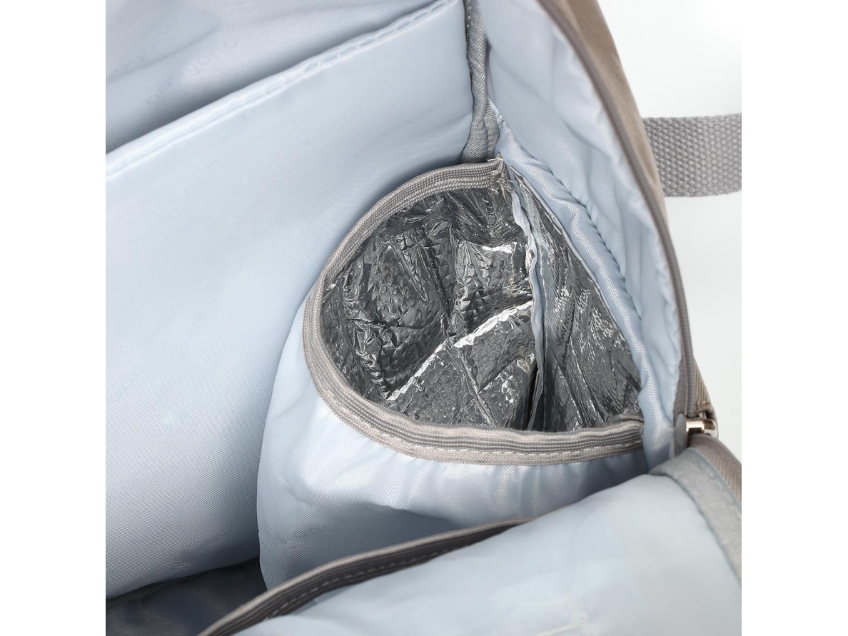 Diaper / Mummy backpack LONDON LOOK grey 4